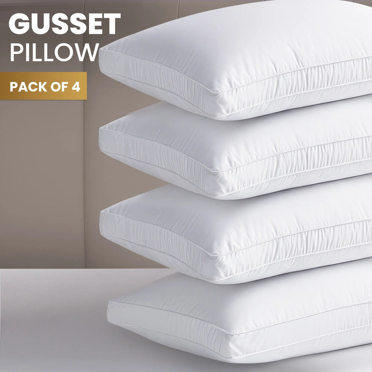 Gusseted Pillow 2-Pack
