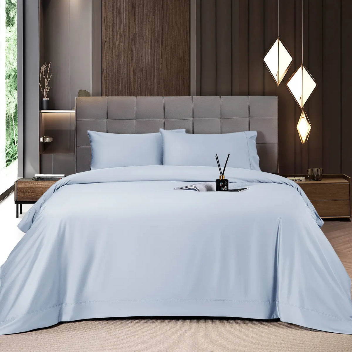Shilucheng Bamboo Sheets Set - Cooling & Luxury Soft