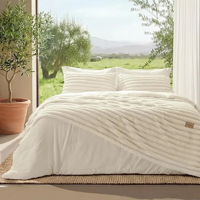 Reversible Comforter Set – 6Pc All Season
