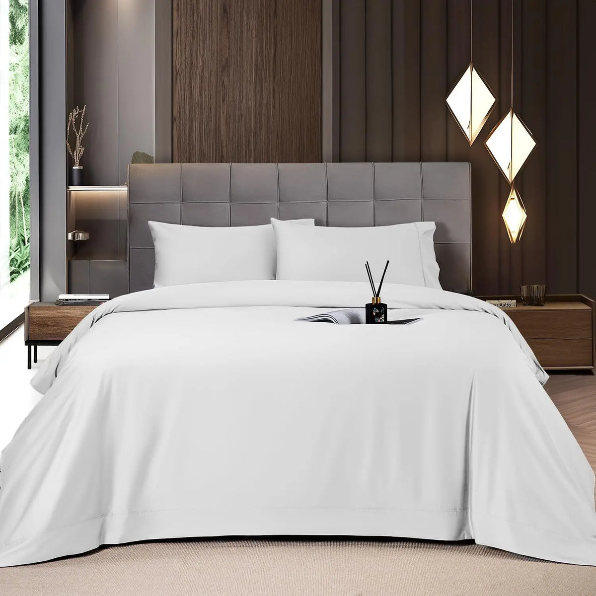 Shilucheng Bamboo Sheets Set - Cooling & Luxury Soft