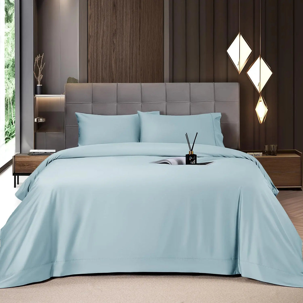 Shilucheng Bamboo Sheets Set - Cooling & Luxury Soft