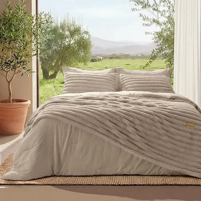 Reversible Comforter Set – 6Pc All Season