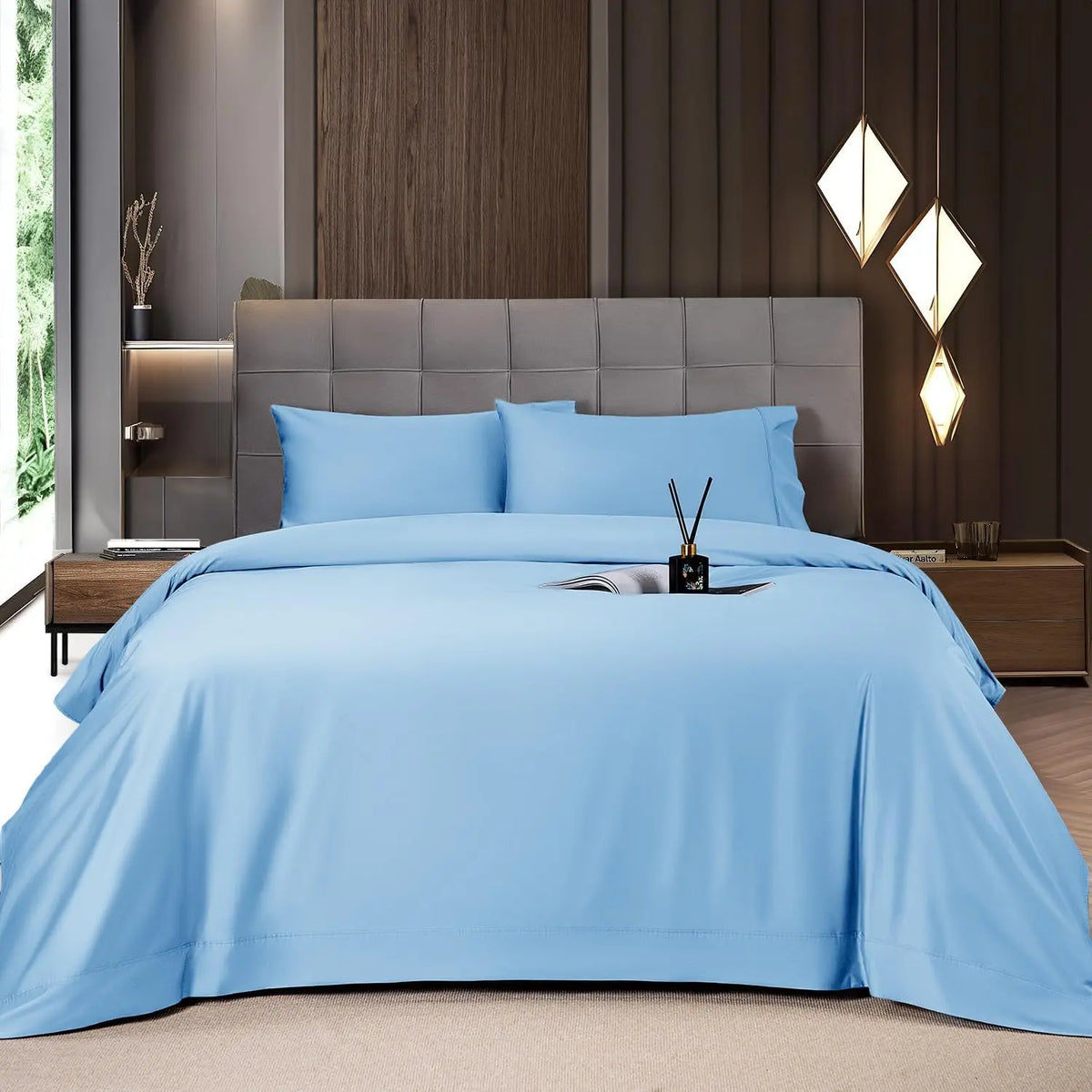 Shilucheng Bamboo Sheets Set - Cooling & Luxury Soft