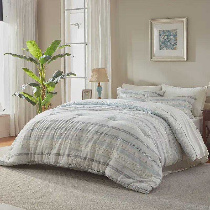 7-Piece Quilted Comforter Set Full/Queen/King